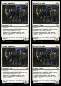 MTG - 4x KARLOV WATCHDOG - Murders at Karlov Manor (U) - Picture 1 of 1