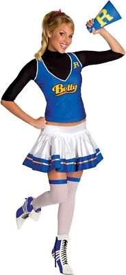 Disfraz de Animadora Betty Cooper Archie Cómic Riverdale Halloween Adulto Foto 1 de 2