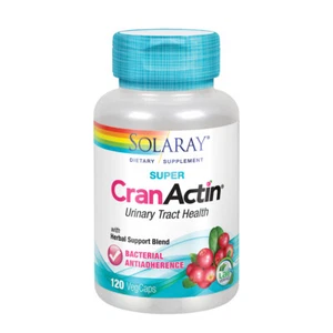 Solaray Super CranActin - 120 Vegetarian Capsules - Picture 1 of 6