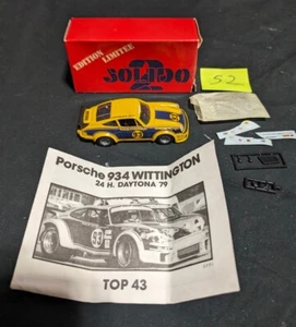 Top 43 Solido 1/43 Porsche 934 Nr. 93 Daytona 1979 Team Whittingtons USA Seller - Picture 1 of 11