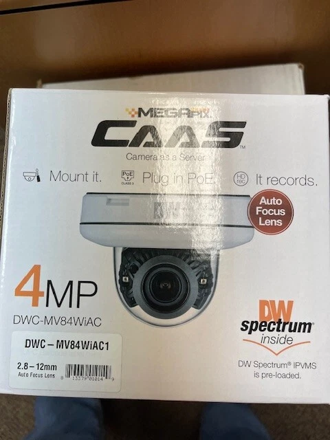 DWC-MV84WiAC Surface mount Dome IP Camera. 4MP. WDR. Smart iR 2.8-12MM - Image 1 of 4