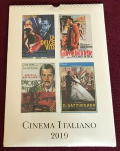 Filmplakatkalender Cinema Italiano 2019 - Bild 1 von 2
