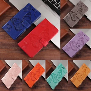 Case for Huawei Honor 50 70 Butterfly Luxury PU Leather Wallet Case Phone Cover - Picture 1 of 20