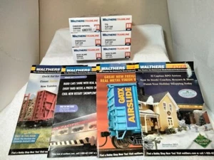 HO Gauge (6) Walthers EMPTY BOX Lot CN, TTX, C&O, Rock Island + 4 Walther Flyers - Picture 1 of 5