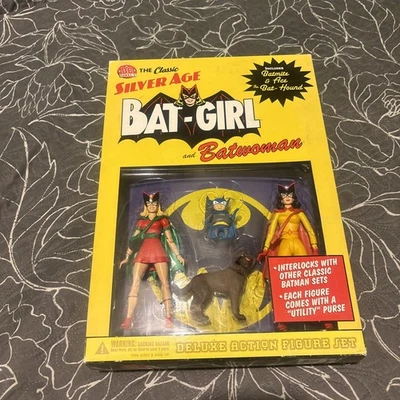 DC Direct The Classic Silver Age BAT-GIRL and BATWOMAN Batman Action Figure Set - Image 1 of 4