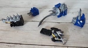 Power Rangers Dino Fury Zoro Link Black Stego Blue Tricera Blade Zord Pieces - Bild 1 von 6