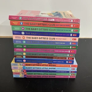 Baby-Sitters Club Graphic Novels-16 Books:1-10 & 11-Little Sister 1-5 By Ann M. - Foto 1 di 10