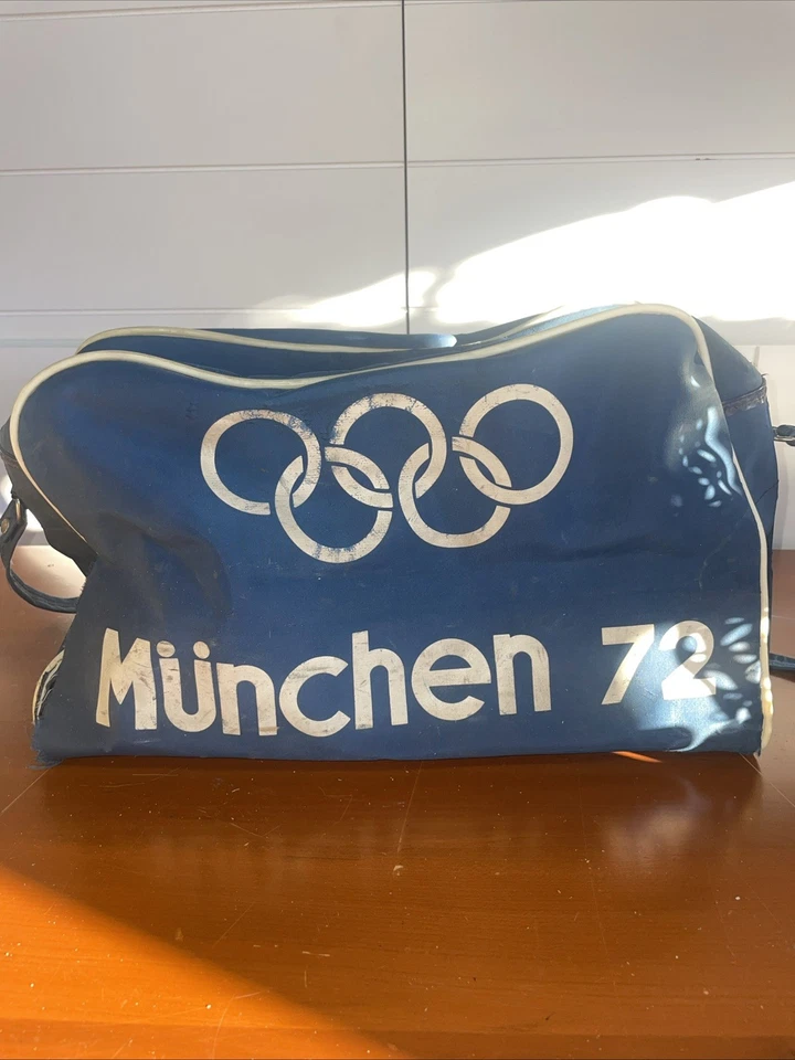 Vintage 1972  Munich Olympic Games Rare Travel Bag München German - Image 1 of 4