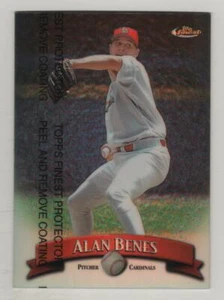 1998 Topps Finest Refractor #105 Alan Benes St Louis Cardinals BV$3 - Picture 1 of 1