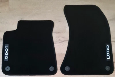 Alfombrillas delanteras de terciopelo para dos coches para Audi Q3 2011-2018 revestimientos impermeables Foto 1 de 3