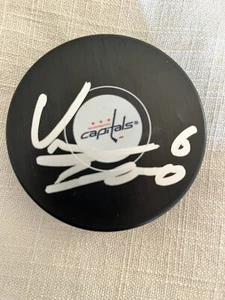 Vincent Iorio Autographed Washington Capitals Puck - Picture 1 of 1
