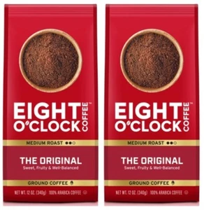 Eight O'Clock The Original caffè macinato tostato medio, 12 oz (2 sacchetti) - Foto 1 di 1
