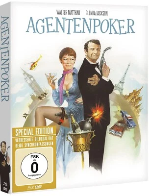 Agentenpoker (1980)[Blu-ray & DVD/Neu/OVP im Digipack im Schuber] Walter Matthau - Bild 1 von 4