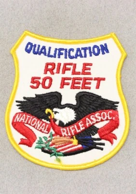 NRA Qualification, Rifle 50 Feet (patch 1218) - Image 1 of 2