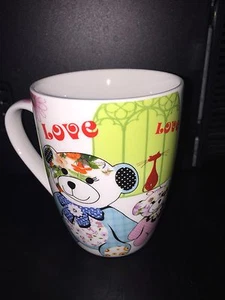 Coffee Tea Teddy Bears With Cat Love Mug Cup New 10 oz Fast Ship  - Picture 1 of 1