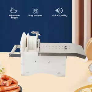 Handrollende Wurstbindemaschine manuelle Wurstknüpfmaschine - Bild 1 von 12