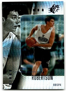 1999-00 SPx Finite Radiance Ryan Robertson Rookie 074/100 Los Angeles Clippers