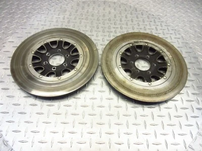 77-79 Suzuki GS750 1977 rotor de freno de disco trasero delantero recto Foto 1 de 4