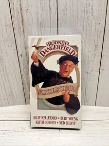 BRAND NEW Back to School ( Rodney Dangerfield) (VHS, 1986) FACTORY SEALED - Picture 1 of 4