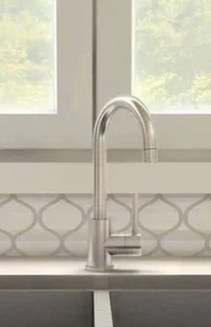 ZLINE Renoir Single-Handle Standard Sprayer Kitchen Faucet in Brushed Nickel - Picture 1 of 5