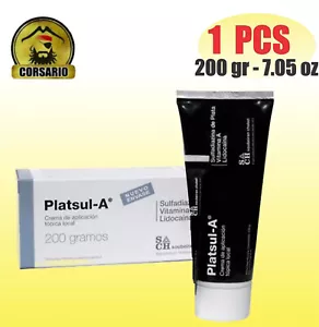 Platsul-A - Crema Cicatrizante 200 GR - Platsul-A - Cream 200 GR Crema Platsul - Picture 1 of 2