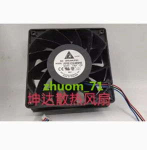 1PC DELTA FFB1224EHE-F00 12038 12CM 24V 1.5A High air volume inverter fan - Picture 1 of 2