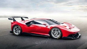 Póster fotográfico impreso decoración de pared Ferrari P80C alta resolución - Imagen 1 de 1