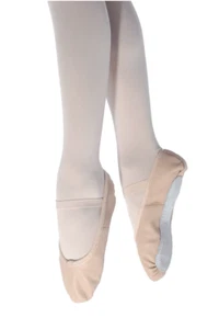 Roch Valley - Zapatos de Ballet Ofelia Suela Completa Cuero (Rosa Pálido) Adulto Talla UK 9 - Imagen 1 de 3