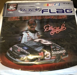 Dale Earnhardt Sr HiRev Hood Shaped Intimidator Mini Flag 13”x12” New - Picture 1 of 1