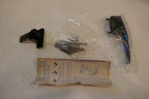 NOS F333N Storm or Screen Door Push Button Latch Black in Color - Imagen 1 de 7