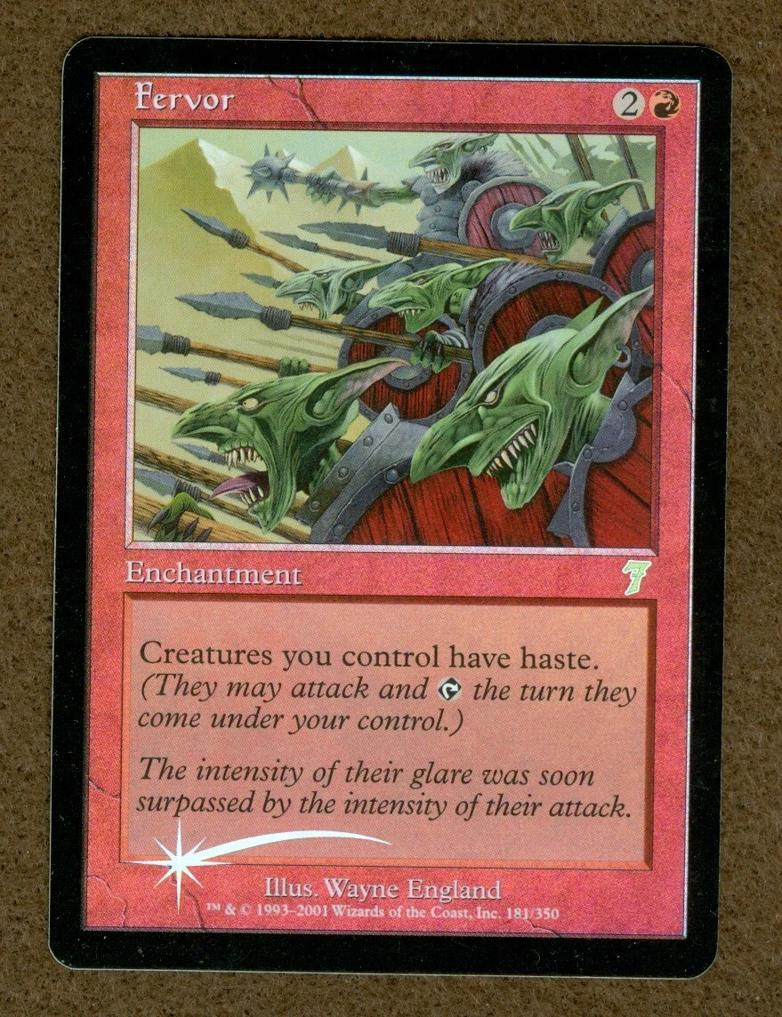 Fervor 2001 Seventh Edition #191 Foil Price Guide - Sports
