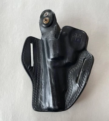 DeSantis Gunhide Belt Holster Black Leather for Browning BDA 45, 4.4 Inch - Image 1 of 4