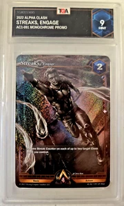 Alpha Clash Graded Monochrome Promo - Streaks, Engage - Picture 1 of 2