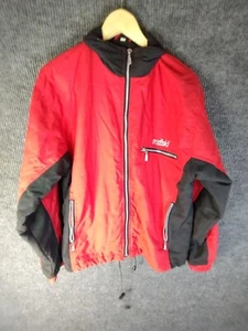 RaiSki Jacket Adult Size Small Red Black Full Zip Long Sleeve Snowboarding Ski - Picture 1 of 8