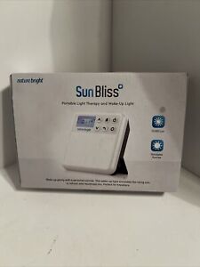 Nature Bright Sun Bliss Portable Light Therapy and Wake up Light E7070