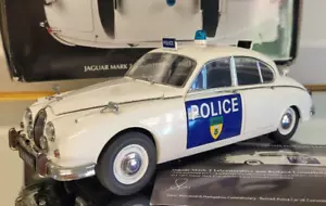 Model Icons 1:18 Leicestershire and Rutland Constabulary 1965 Jaguar MK2 Boxed - Picture 1 of 15