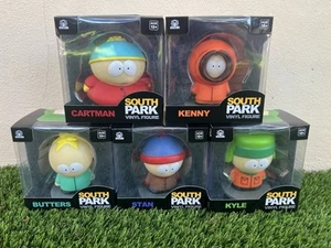 SOUTH PARK Culturefly 4” VINYL FIGURES SET CARTMAN STAN KYLE BUTTERS KENNY🔥 - Picture 1 of 2