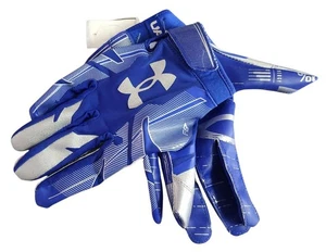 Under Armour Herren F8 Fußballhandschuhe royal/metallic silber - Größe L - Bild 1 von 1