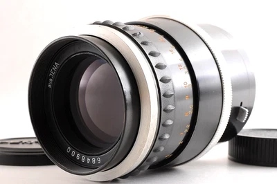 Aus Jena 135mm F4 MF Telephoto Lens For M42 Mount w/Front & Rear Caps MINT Japan - Image 1 of 4
