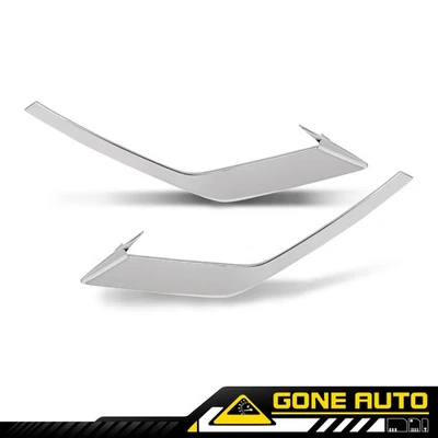 Lower Bumper Chrome Trim Front Fit For 2019-2022 Volvo V60 S60 Left & Right Side - Image 1 of 4