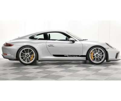 Juego de calcomanías gráficas laterales triple raya 991 Carrera personalizadas Porsche 911 2012-2019 Foto 1 de 4