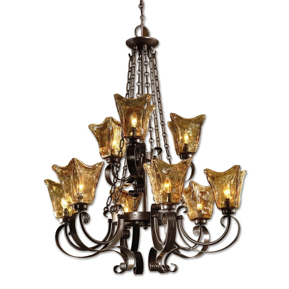 Uttermost 21005 Vetraio Chandelier Oil Rubbed Bronze - Image 1 of 1