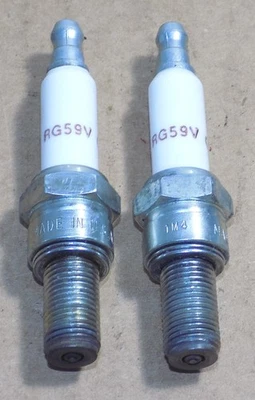 Champion RG59V Racing Spark Plugs Ducati  848 996R 998 999 1198 1098 S4RS SF #1  - Image 1 of 4