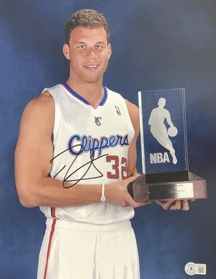 Foto firmada por Blake Griffin 11x14 Los Angeles Clippers BAS Foto 1 de 4
