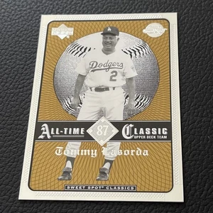 Tommy Lasorda 2002 Sweet Spot Classics Upper Deck MNT - Picture 1 of 2