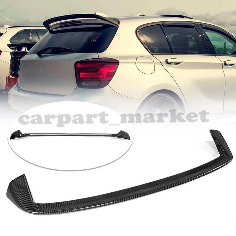 Carbon Fiber Rear Window Spoiler Wing For 2012-2018 BMW F20 F21 116i M135i M140i - Image 1 of 4