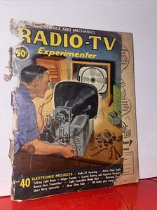 RADIO-TV EXPERIMENTER Magazin 1952 Wissenschaft & Mechanik 40 elektronische Projekte - Bild 1 von 16