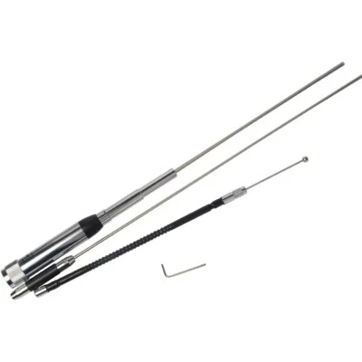 HH9000 Mobile Antenna Quad Band 10/6/2m/70cm Signal Boost 130cm Stainless Steel - image 1 of 4