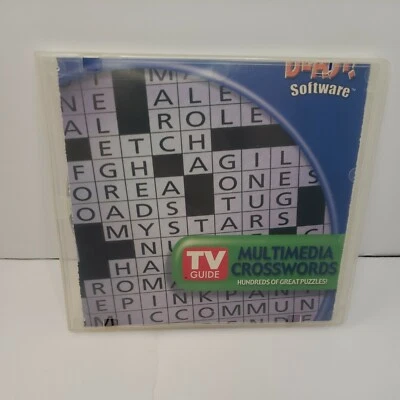 Encore Electronics: TV Guide, Multimedia Crosswords (PC Game, 1999) - Image 1 of 4