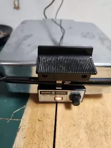 Vintage GE General Electric Griddle Iron Waffle Maker Baker Model A2G48T - Picture 1 of 5